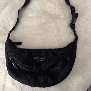Kate spade black belt bag